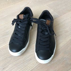 Coach Leather Sneakers Black 8.5